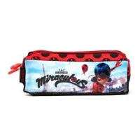 Estojo Escolar Duplo Miraculous Ladybug 966E17 – Pacific