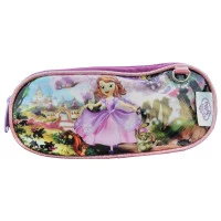 Estojo Escolar Duplo Princesa Sofia SF1701