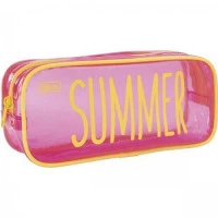 Estojo Escolar Summer Neon 276355 - Tilibra