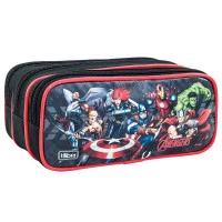 Estojo Escolar Triplo Grande Avengers 148849 - Tilibra