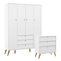 guarda-roupa-e-comoda-gaveteiro-retro-gold-branco-matic