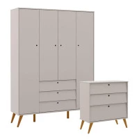 guarda-roupa-e-comoda-gaveteiro-retro-gold-cinza-matic