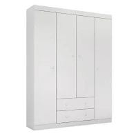 GUARDA ROUPA HELENA BRANCO BRILHO PHOENIX 