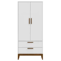 Guarda Roupa Infantil Nature Branco Eco Wood