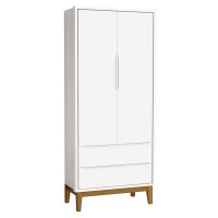 Guarda-Roupa-Infantil-New-Classic-2-Portas-Branco-com-Pes-Ma