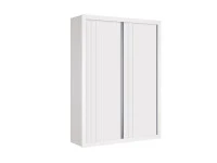 Guarda Roupa Infantil Prince 2 Portas Branco Acetinado – Rel