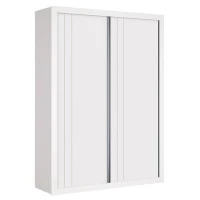 Guarda Roupa Prince Branco Acetinado – Reller