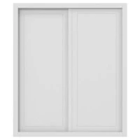 guarda roupa tutto new 2 portas de correr frente branco acet