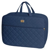 Mala Maternidade Matelassê Azul Marinho – Hug