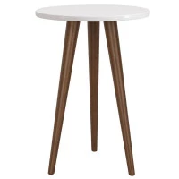 Mesa de Canto Theo Branco Amadeirado – Reller