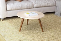 Mesa de Centro Sorelle Off White – HB Móveis