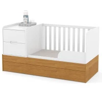 Mini-Cama-Berço-Multifuncional-Formare-Branco-Freijó-Eco-Woo