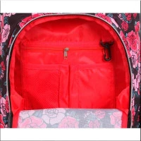 Mochila-Escolar-Capricho-Preto-Floral-11322-Dermiwil-bolso