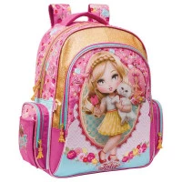 Mochila Infantil Jolie Loira Top 145769 Tilibra