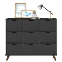 Nicho-Organizador-1478-retro-com-9-gavetas-Preto-Qmovi