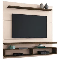 Painel para TV Home Suspenso Life 1.6 e Mesa de Centro Lucy