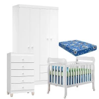 quarto-ternura-4p-berco-lila-com-colchao
