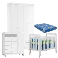 quarto-ternura-4p-com-berco-lila-com-colchao