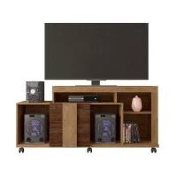 Rack Bancada para Sala Vivace Buriti Havana Off White Flex –