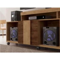Rack Bancada para Sala Vivace Buriti Havana Off White Flex –