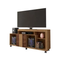 Rack Bancada para Sala Vivace Buriti Havana Off White Flex –